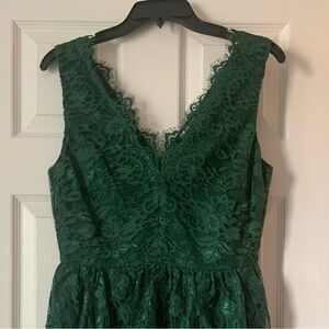 Gianni Bini Mini Green Lace Dress. Size 4 /NWT